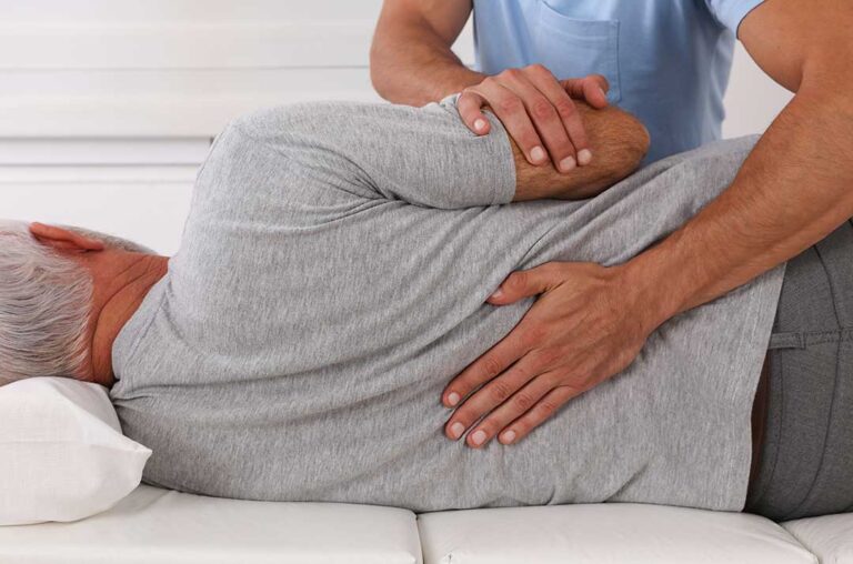 Chiropractic photo from Adobe Stock